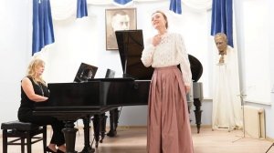 Наталья Райс исполняет романс Глинки "Скажи, зачем". Ф-но - Анна Паклина. Дом Рахманинова, 9 октября
