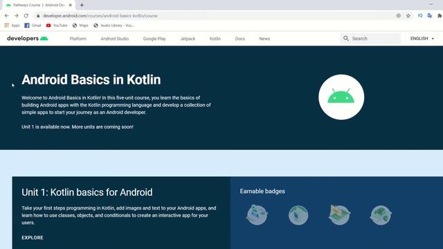 Google Free Android Developer Class