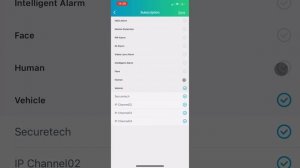 Securetech - RXCamView App push-message setup