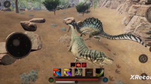 Path of Titans Rex vs Spino | mobile