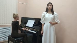 Мотохова Виктория, муз. А. алябьев, сл. А. Пушкин " Зимняя дорога".