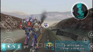 Transformers The game (psp) Gameplay -No commentry -PPSSPP