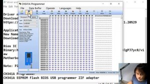 BIOS Flash programming with CH341 easy