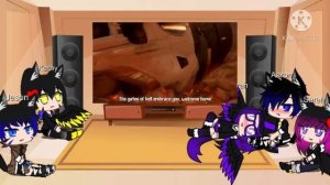 My ocs react to Doom Eternal Rap (Original?)