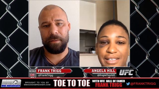 Frank Trigg Interviews Angela Hill