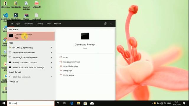 How To open Command Prompt in Windows 10 | How To Start Windows Command Prompt in Admin Mode #cmd