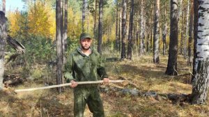 С копьём на медведя как в древние времена. With a spear on a bear like in ancient times.