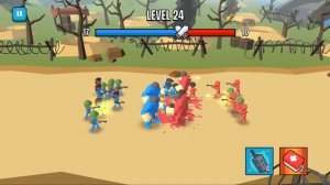 Stick Army World War Strategy - Gameplay Walkthrough Levels 16-35 (iOS Android)