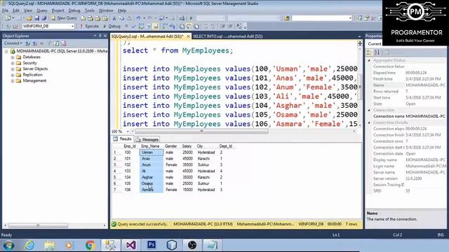 32 | Bind Combo Box With SQL Database In Winforms C# | Bind DropDown With SQL Database (Hindi/Urdu)