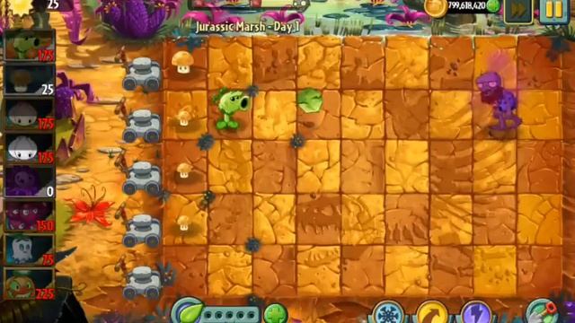 PvZ 2: Jurassic Marsh - Day 1 + 4.2.1 apk смотреть онлайн