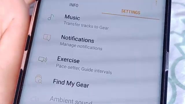 Using Samsung Gear Icon X with Samsung Wearable App
