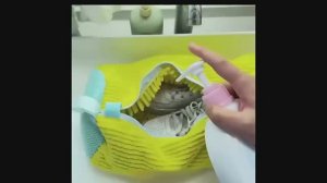 Мешок для стирки обуви в стиральной машинке из микрофибры