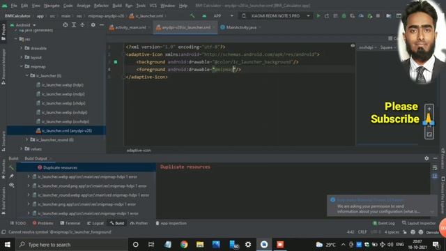 How to solve Duplicate Resources Errors in Android studio #stopcoding @StopCoding
