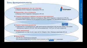 Совместный вебинар компаний "БОСС. Кадровые системы" и HR link