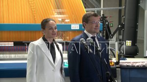 Новая ткацкая фабрика в Володарске прошла президентский контроль