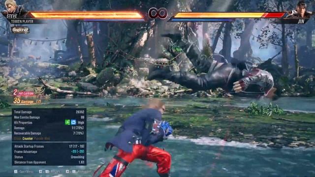TEKKEN 8 STEVE FOX COMBO смотреть онлайн