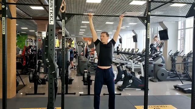 ‼ Продолжаем челлендж "Физкультура и спорт в 50 +": 3 вис на перекладине на время ♂♀♀