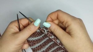 ПРОСТЫЕ И УДОБНЫЕ ТАПОЧКИ ВЯЖЕМ НА 2 СПИЦАХ! 🧶