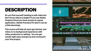 Getting Started with Adobe Premiere Pro for the Non-Video Professional