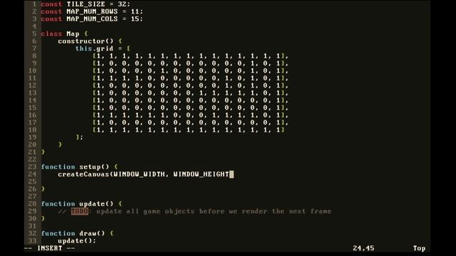 09. Coding the Map Class