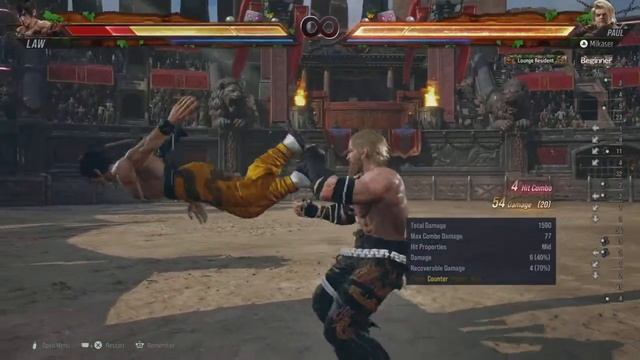 TEKKEN 8 - Paul Combo Primer 💪🏼 смотреть онлайн