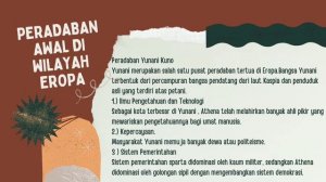 SEJARAH PEMINATAN KELAS X BAB 9 "PERADABAN AWAL INDONESIA DAN DUNIA"