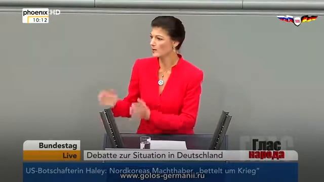 кем был сожжен Берлин!' Сара Вагенкнехт об отношениях Германии с Россией смотреть онлайн