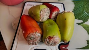 Классический фаршированный перец.