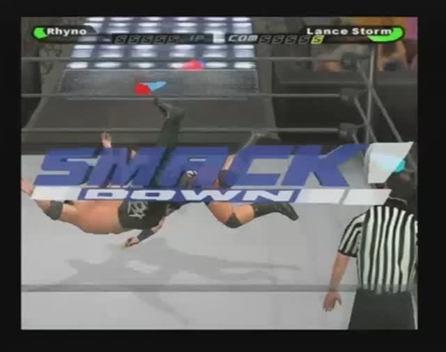 WWE Smackdown Shut Your Mouth PS2 - Kurtkurt vs another Kurt, ECW 4-way Dance