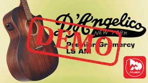 Электроакустика D'Angelico Premier Gramercy LS AM - демонстрация звучания