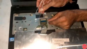 Asus X54, X54C, X54H, X54L,X54B, X54C,X54H,X54HR disassemble and replace keyboard