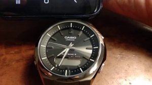 Casio LCW-M500 with Android DCF77 emulator