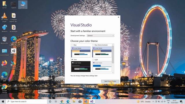 How to download & install visual studio 2022 in windows 10 .