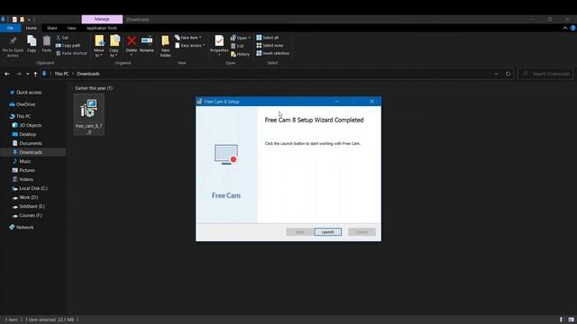 How To Install FreeCam Video Recording On Windows 10 | 100% Free | 2021