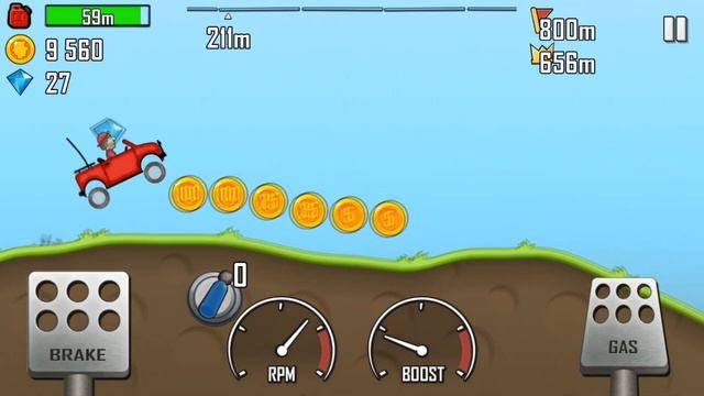 Hill Climb Racing Gameplay Walkthrough Part 1   (Android / iOS )