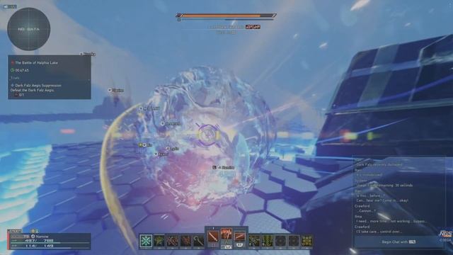 Phantasy Star Online 2 New Genesis: Dark falz agis UQ смотреть онлайн