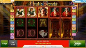 Slotpark (Mystic Secrets) Big 276 x win on 700.000 spin
