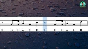 С днем рождения ноты