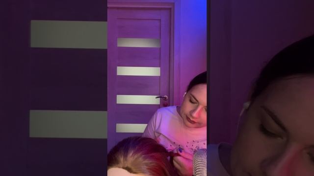ASMR заплету тебе косички 🦄👱🏼♀️ #shorts #asmr #асмр #звукирта #spitpainting