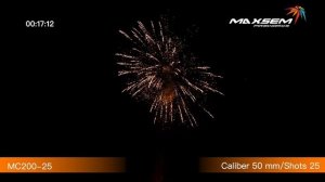 Maxsem Fireworks MС200-25 /  Максэм MС200-25