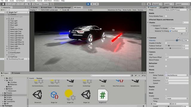 Unity3d URP SSPR - Screen Space Pixel Reflection Shader