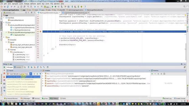 Android Programming Lecture IV: Debugger Demo