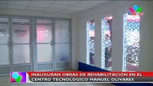 Inauguran obras de rehabilitación en el Centro Tecnológico Manuel Olivares