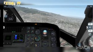 Cold Start, Takeoff & Landing 🚁 Sikorsky S-76 helicopter ✈️ xPlane mobile 🛩️