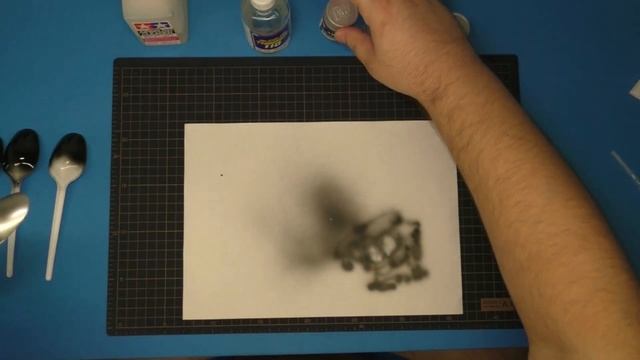 Comparison of metallic paints Gunze Sangyo of the SM series (201, 203, 204, 206). смотреть онлайн