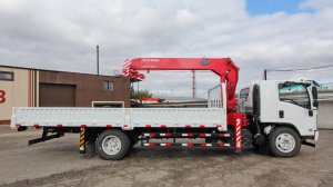 Грузовой ISUZU с кран - манипуляторной установкой UNIC URV505