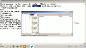 Failed to get path of 64-bit Program Files ... | HOW TO FIX