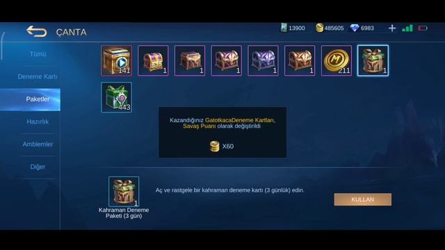 MOBİLE LEGENDS SANDIK AÇILIMI!! S.T.U.N ETKİNLİĞİ EFSANE KOSTÜMLER KAZANMA ŞANSI !! смотреть онлайн