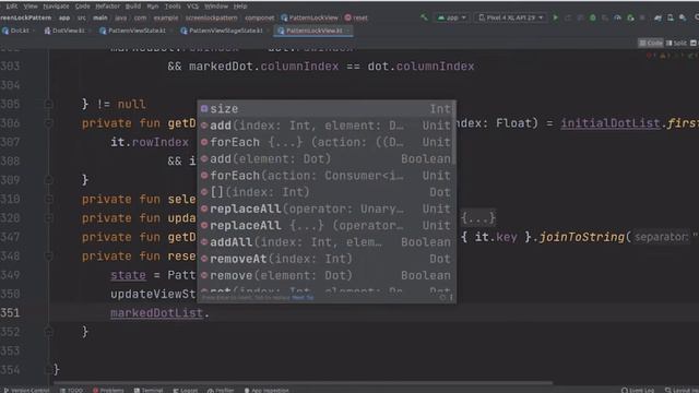 How to make Screen lock Pattern in android studio/Part-2/How to create pattern lock in android pro.