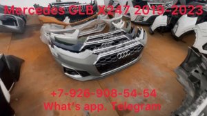 Бампер перений Mercedes GLB X247 2019 20202 2021 2022 2023 Целый Мерседес ГЛБ Х247